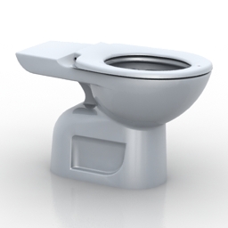 lavatory pan 3D Model Preview #ebf8d1d5