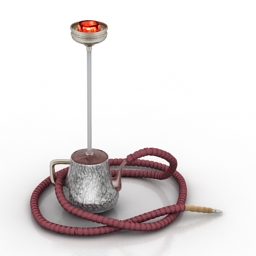 hookah 3D Model Preview #5bc3aaec