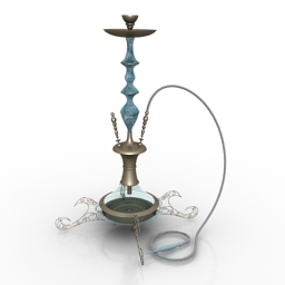 hookah 3D Model Preview #1b26c180