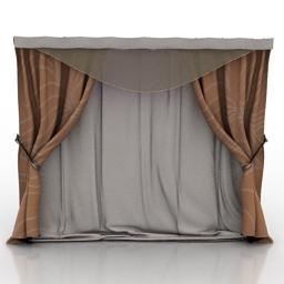 curtain 3D Model Preview #61b3a5ba