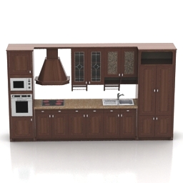 kitchen 3D Model Preview #512540b1
