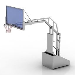 basketball stand 3D Model Preview #92c18b89