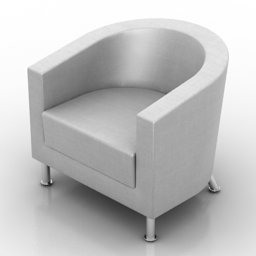 3D Armchair preview