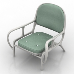 3D Armchair preview
