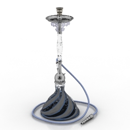 hookah 3D Model Preview #9c293aa6