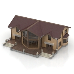 house 3D Model Preview #97ddab90