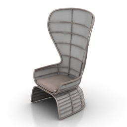 3D Armchair preview