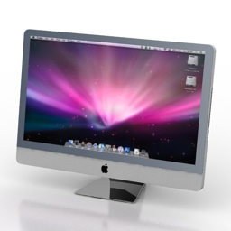 monitor imac apple 3D Model Preview #3c719796
