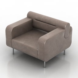3D Armchair preview