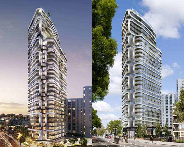 Canaletto tower, London, United Kingdom