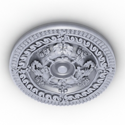 rosette 1 3D Model Preview #b0253081