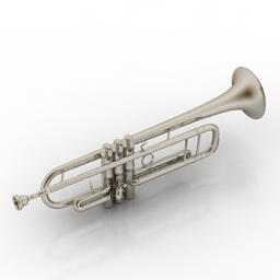 trumpet 3D Model Preview #1680403b
