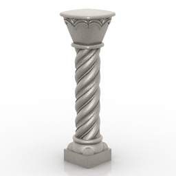 column 3D Model Preview #e3369bca