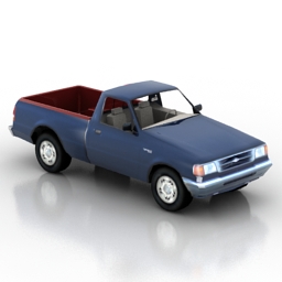 car marlin studio pickup fr 3D Model Preview #126652b9
