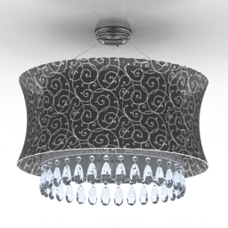 lamp wunderlicht vega md9620-5ch 3D Model Preview #4aec42e1