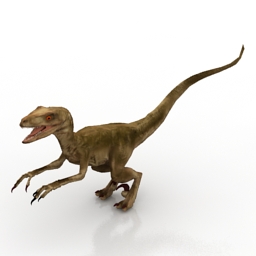 3D Dinosaur preview