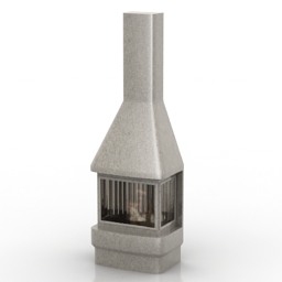 fireplace 3D Model Preview #a17e0b63