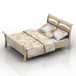 "Cavio 3d Models MAX fiesole Bedroom 2" - Interior Collection preview