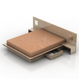 bed clame 3D Model Preview #d32fa9e3