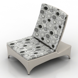 3D Armchair preview