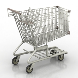 cart 3D Model Preview #b8ee8619