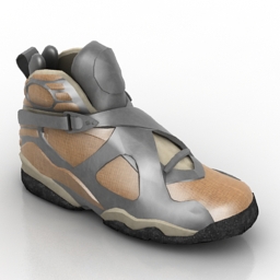 sneakers 2 3D Model Preview #97587366