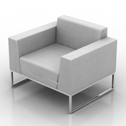 3D Armchair preview