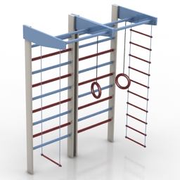 swedish wall 3D Model Preview #6f5103db
