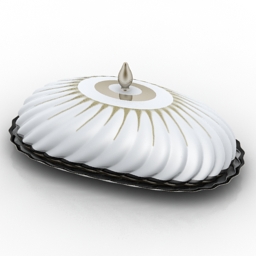 3D Butter-dish preview