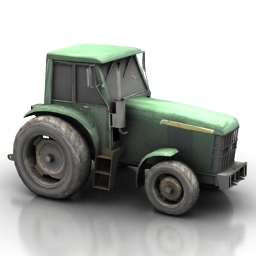 tractor 3D Model Preview #0270ff49