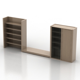 "Poliform Furniture Bookcases Sintesi" - Interior Collection preview