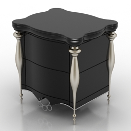nightstand mobilfresno venus 3D Model Preview #293d9513