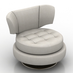 3D Armchair preview