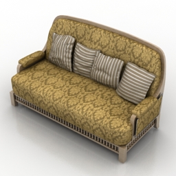 sofa 3D Model Preview #6b3dea40