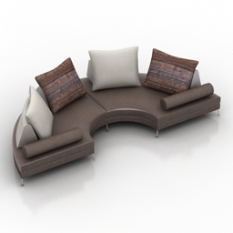 sofa 3D Model Preview #ad8255ec