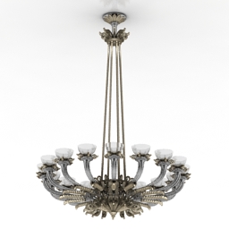 3D Chandelier preview