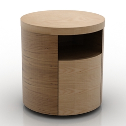 bedside table 3D Model Preview #52408521