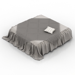 bed 3D Model Preview #c0c23119