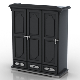 wardrobe 3D Model Preview #39c374fc