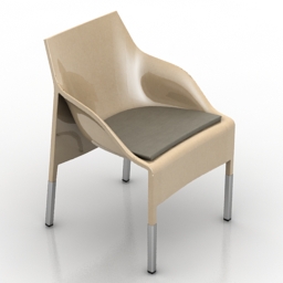 3D Armchair preview