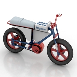 motor bike elec 3D Model Preview #829baedd