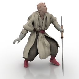 3D Darth Maul preview