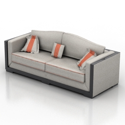 sofa tecni nova harmony 3D Model Preview #5970eb33