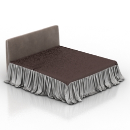 bed 3D Model Preview #f97b4569