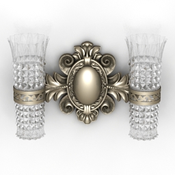 3D Sconce preview