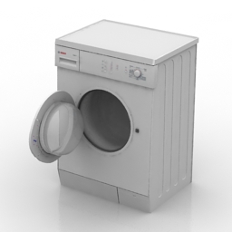washing machine bosch wlx16162oe 3D Model Preview #e9546fac
