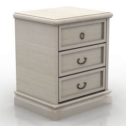 3D Bedside table preview