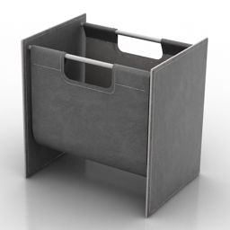 3D Newspappers stand preview