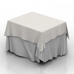 tablecloth 3D Model Preview #cb017444