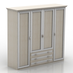 wardrobe 3D Model Preview #b750f5d7